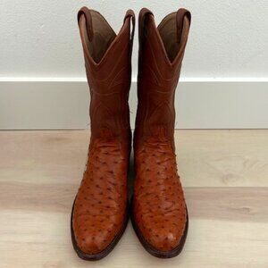 Tecovas Ostrich Boots (The Dillon?) in Men's 9.5